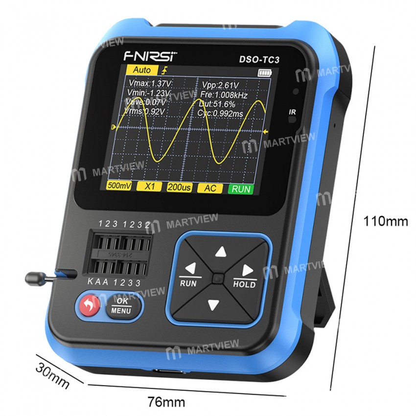 fnirsi dso-tc3-portable-3-in-1-digital-oscilloscope-transistor-tester--signal-generator-18