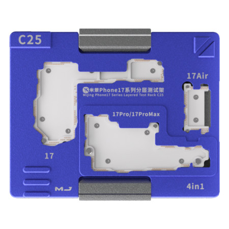 Mijing C25 Motherboard Layered Testing Fixture for iPhone 17 / 17Air / 17 Pro / 17Pro Max