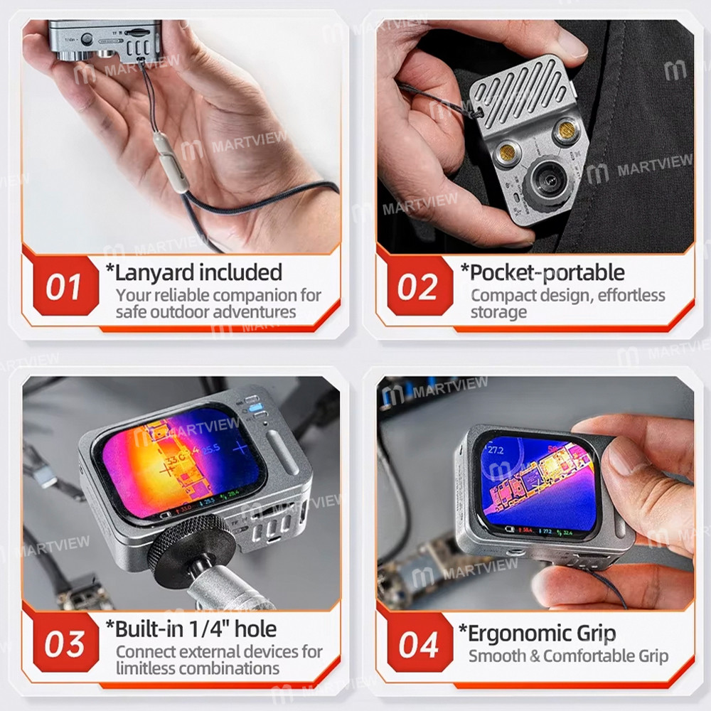 qianli fireeye-ultra-portable-thermal-imaging-camera-for-testing-household-circuits-pcb-motherboards