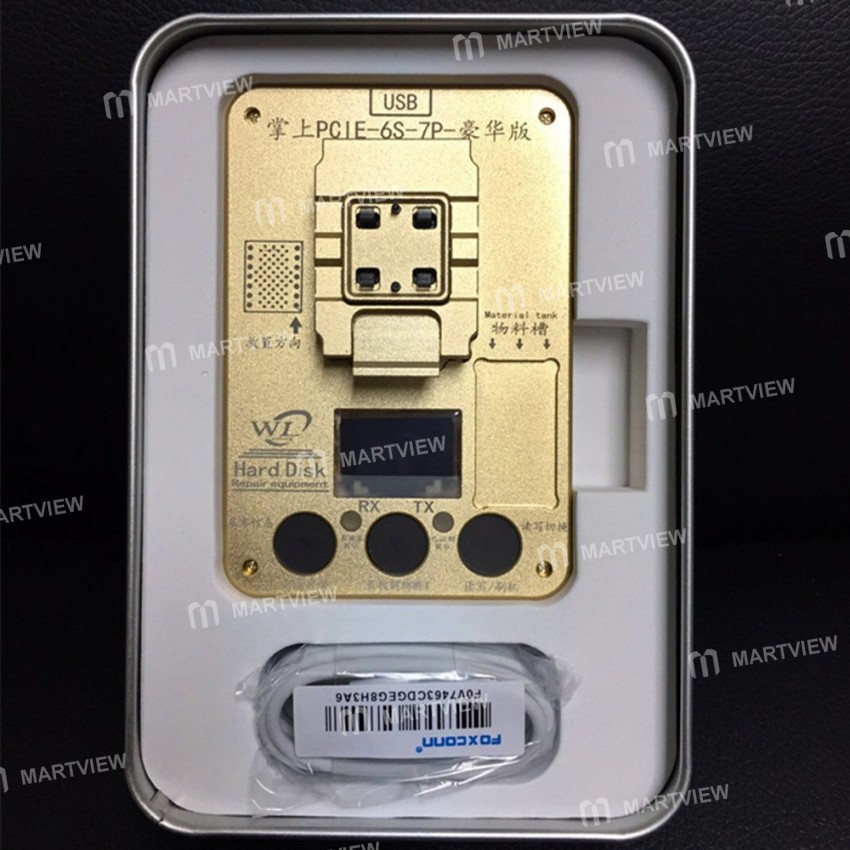 Original WL MINI Size PCIE NAND Flash IC Programming Tool NAND Test Fixture for iPhone 6S / 6S Plus