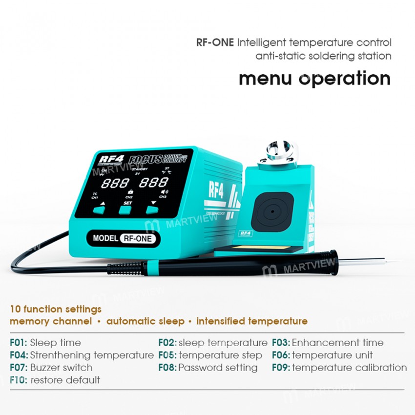 rf4 rf-one-intelligent-temperature-control-anti-static-led-digital-display-soldering-station-7