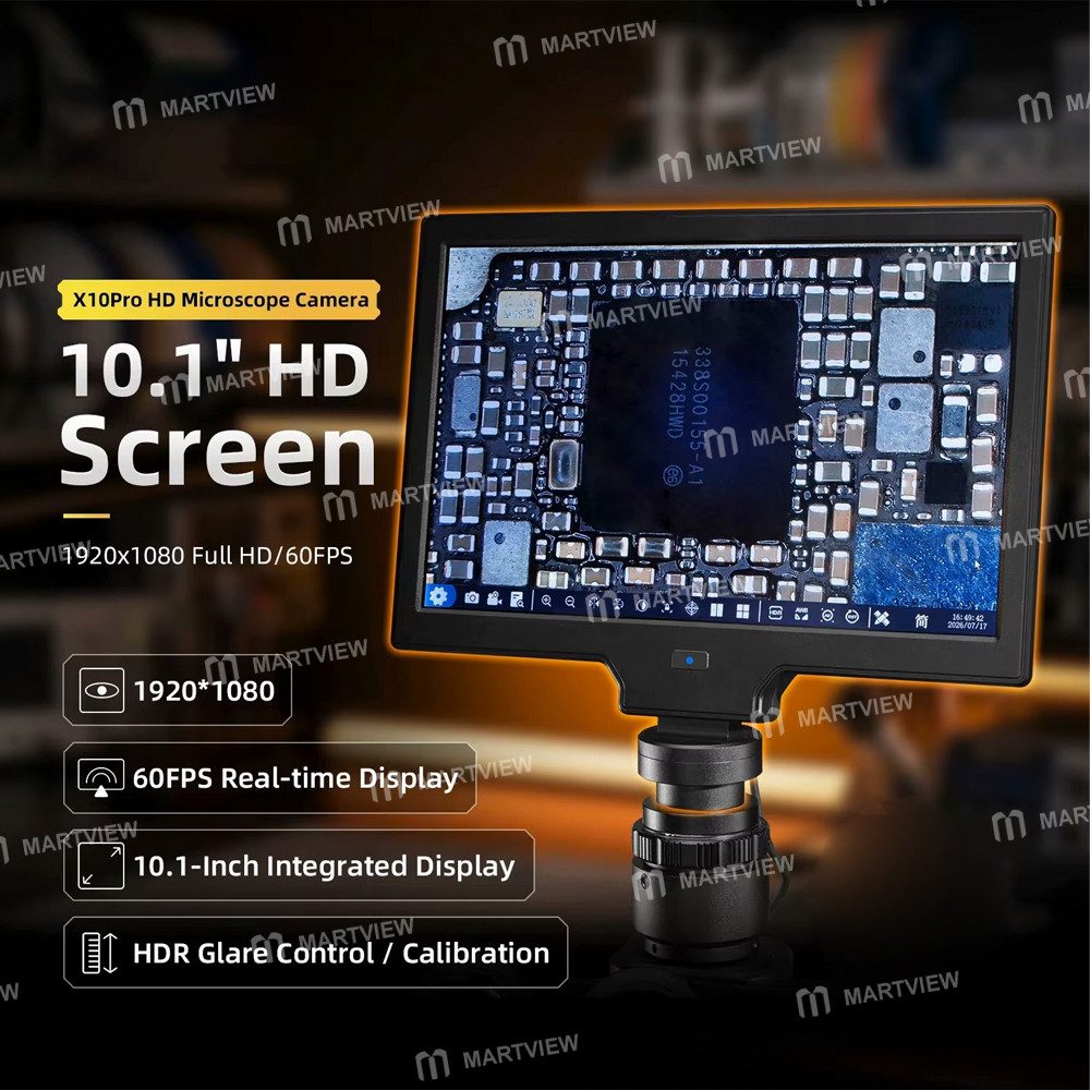 ycs x10pro-101-inch-hd-microscope-camera-all-in-one-display-with-measurement-and-calibration-2
