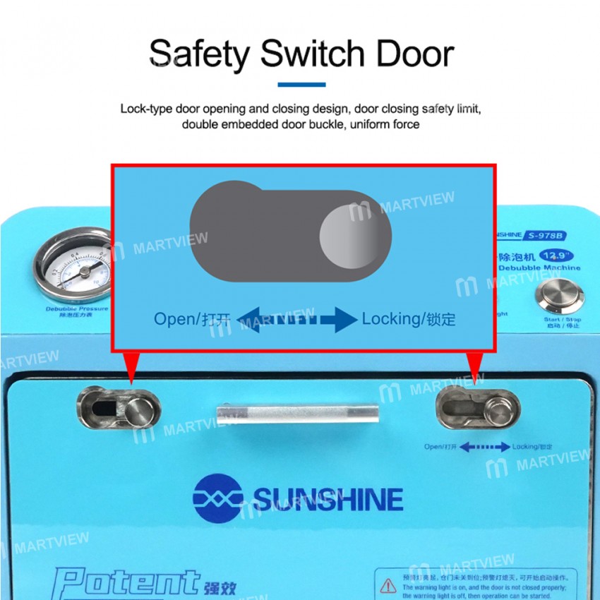 sunshine s-978b-129-inch-powerful-oversized-defoaming-machine-12