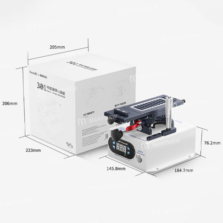 QianLi 3-in-1 Multifunctional 7-inch LCD Screen Separator Machine with LED Digital Display