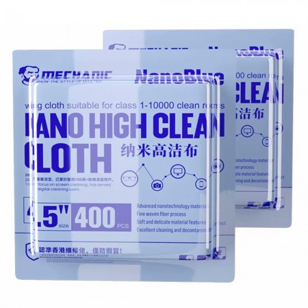 Mechanic NanoBlue 4.5-inch High Clean Cloth for Motherboard / Screen / Lens Cleaning