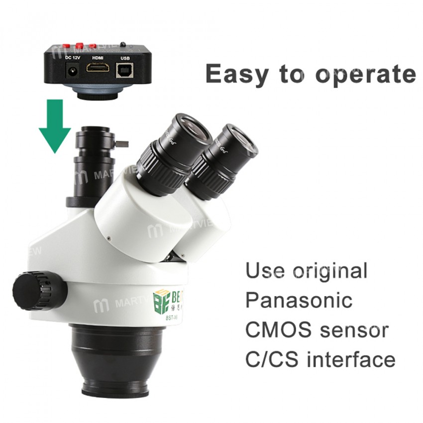 BEST HDMI3860 3800W HD 2K C-Mount HDMI Camera for Trinocular Stereo Microscope