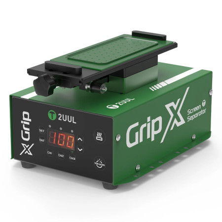 2uul SP01 Grip X 7-inch LCD Screen Suction-Based Heated Separator for Phone Screens