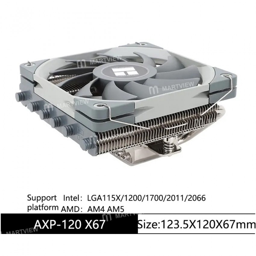 thermalright axp120-x67-6-heatpipes-cpu-air-cooled-radiator-2