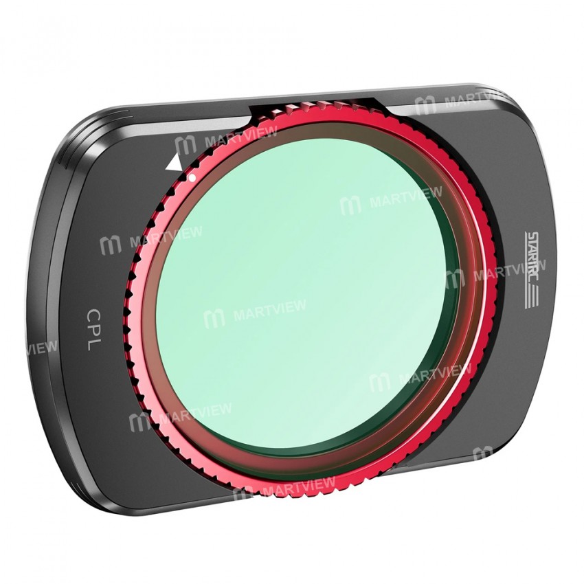 startrc 19mm-ultra-slim-multi-layer-coating-square-cpl-filter-compatible-with-dji-pocket-3-3