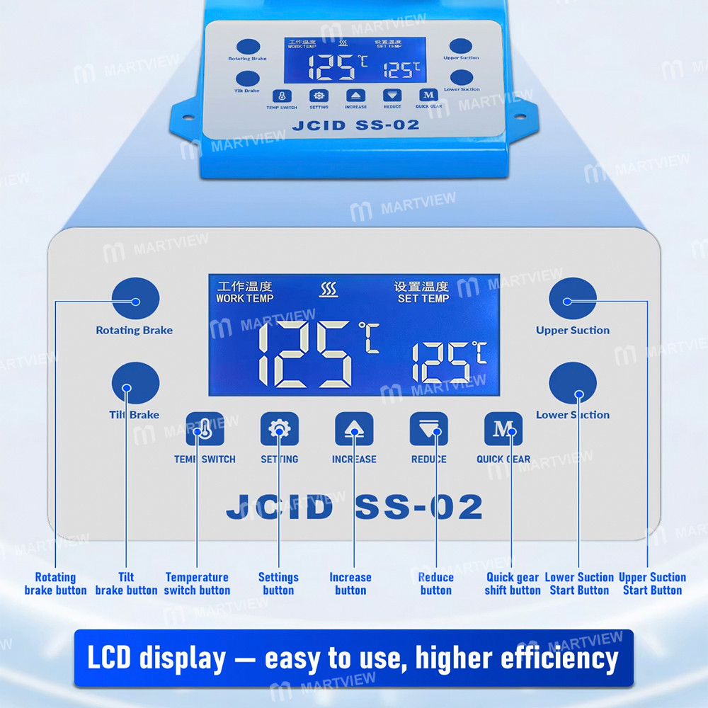 jcid ss-02-360-rotating-multi-functional-mobile-phone-screen-heating-separator-built-in-dual-pumps-1