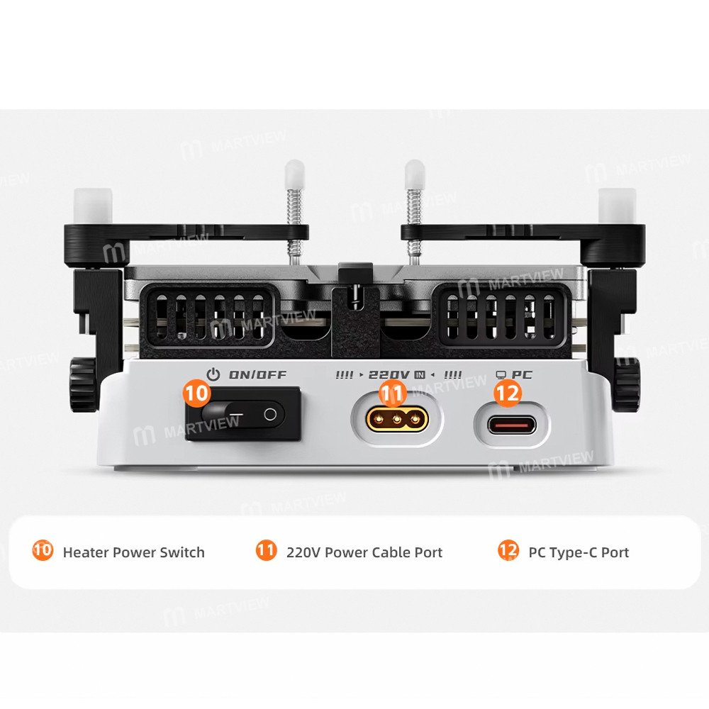 qianli f1x-smart-curved-heating-desoldering-platform-for-iphone-x-to-17pro-max-motherboard-layering-