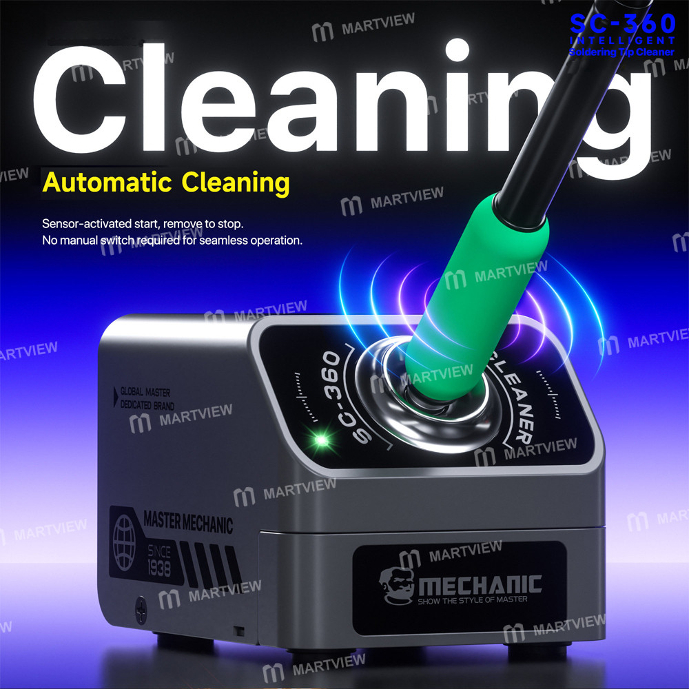 mechanic sc-360-intelligent-electric-automatic-soldering-iron-tips-cleaner-3