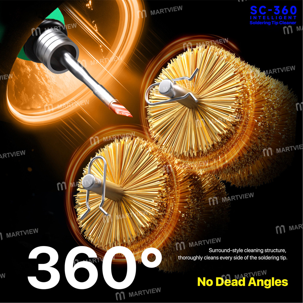 mechanic sc-360-intelligent-electric-automatic-soldering-iron-tips-cleaner-4