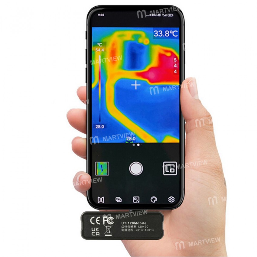 UNI-T UTi120 Mobile Phone TThermal Camera for Android Type-C
