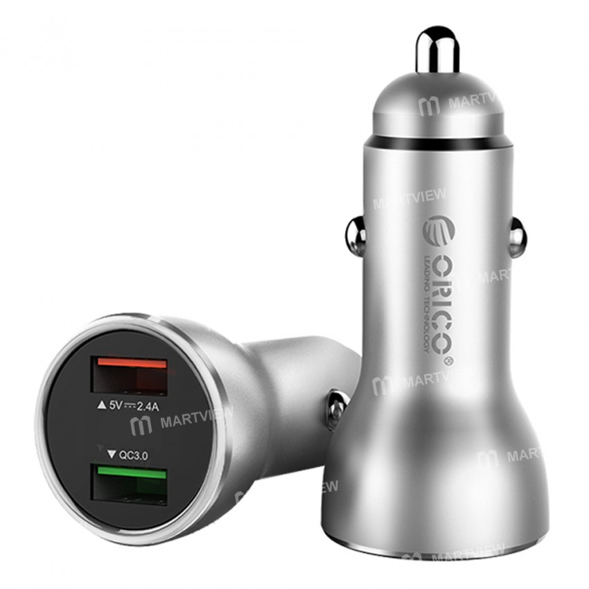 orico multi-function-dual-usb-qc30-fast-charging-car-cigarette-light-charger-9