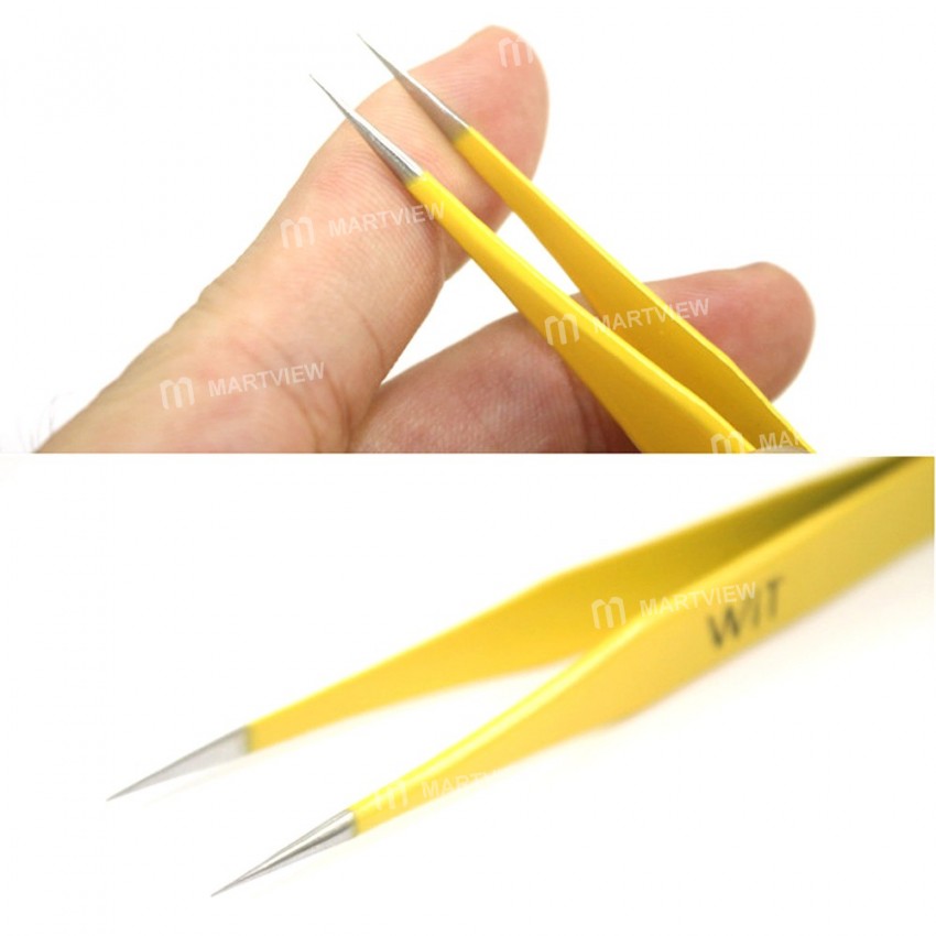 Anti-static Precision Stainless Steel Tweezer Tool for iPhone / iPad / Samsung / XiaoMi