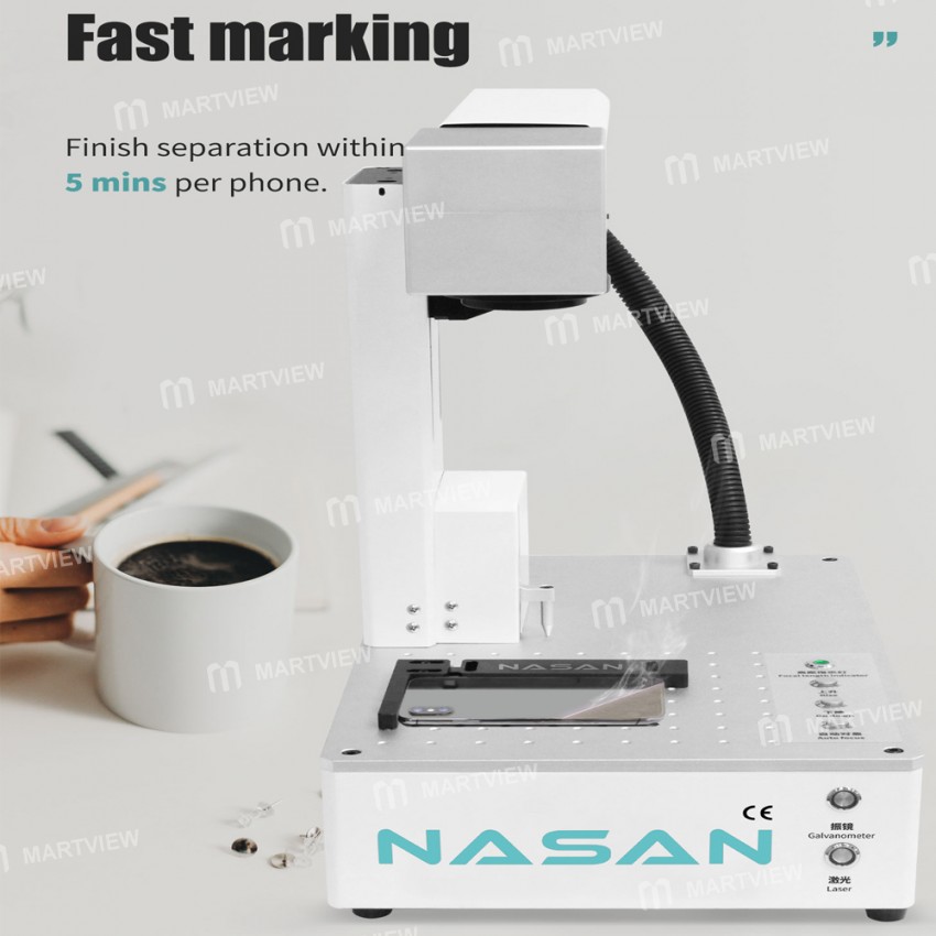 NASAN NA-LS1 Automatic Laser Screen Separator Machine for Mobile Phone Back Glass