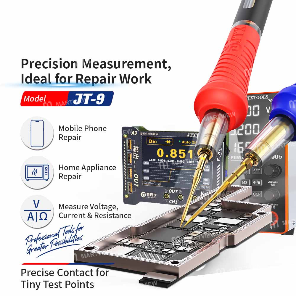 jtx jt-9-2000v-20a-ultra-fine-ultra-hard-multimeter-probes-gold-plated-ultra-sharp-probes-9