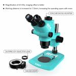 RF4 High-definition Binocular Stereo Continuous Zoom Industrial Microscope for PCB Repair