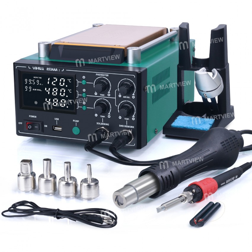 KEPIOG Soldering Iron Kit, 80W Portable Soldering Kit, Adjustable
