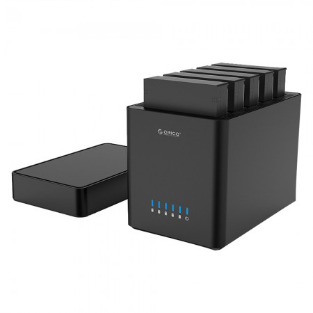 Orico DS500U3 5-Bay USB3.0 5Gbps Personal Storage 3.5-inch Hard Drive Enclosure Support UASP