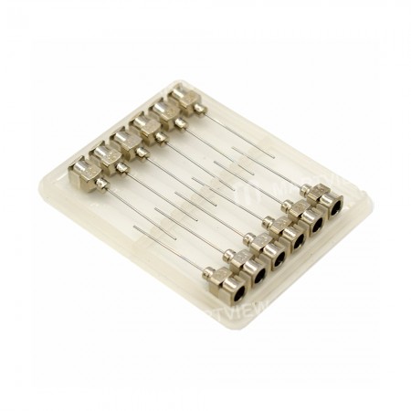 23G Adhesive Glue Liquid Syringe Stainless Steel Needle - 12pcs