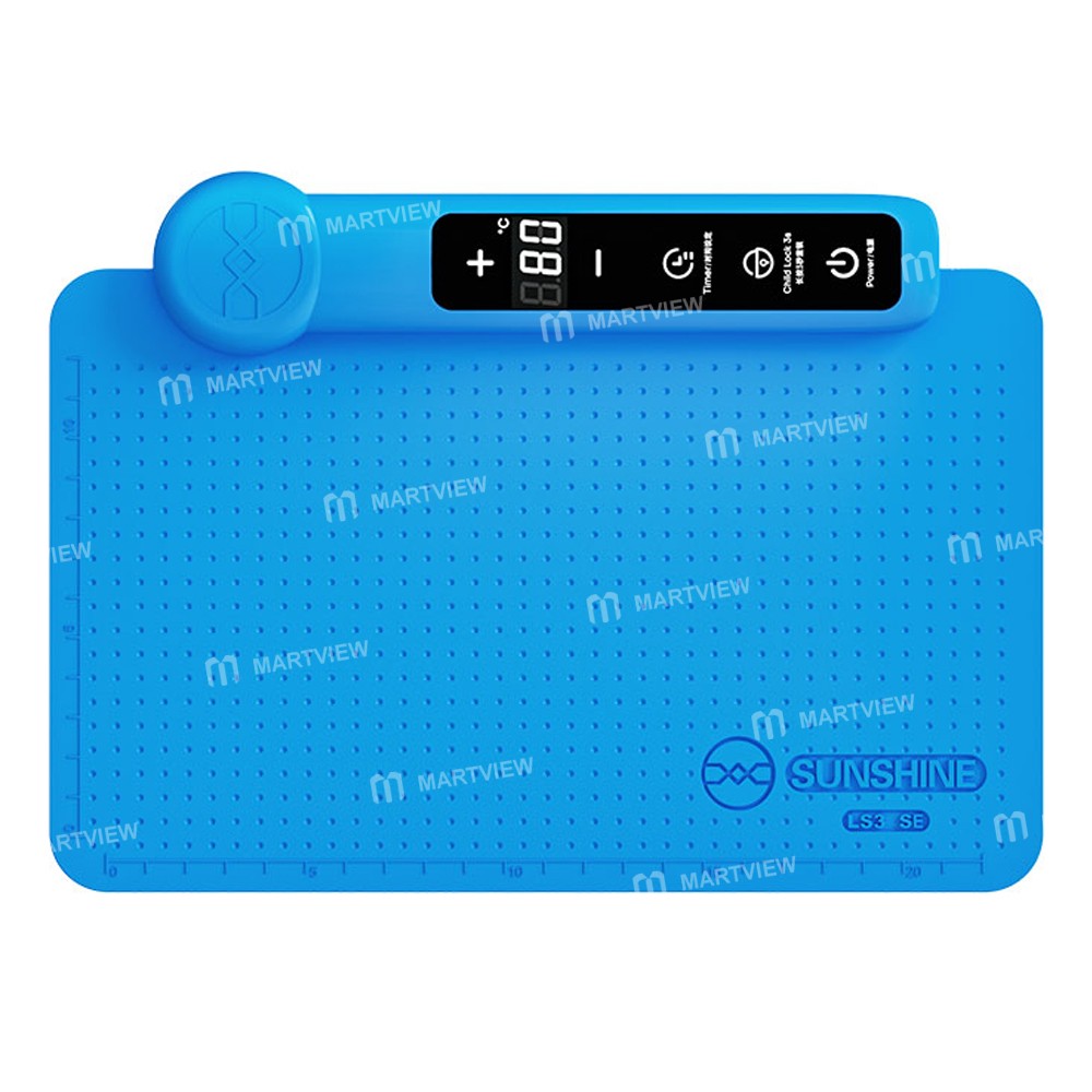 sunshine ls3-se-11-inch-lcd-screen-intelligent-temperature-control-heating-stage-separator-pad-3