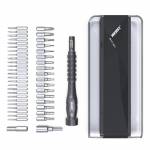 Jakemy JM-8174 45-in-1 S2 CR-V Bits Magnetic Screwdriver Bit Set with Aluminum Alloy Handle