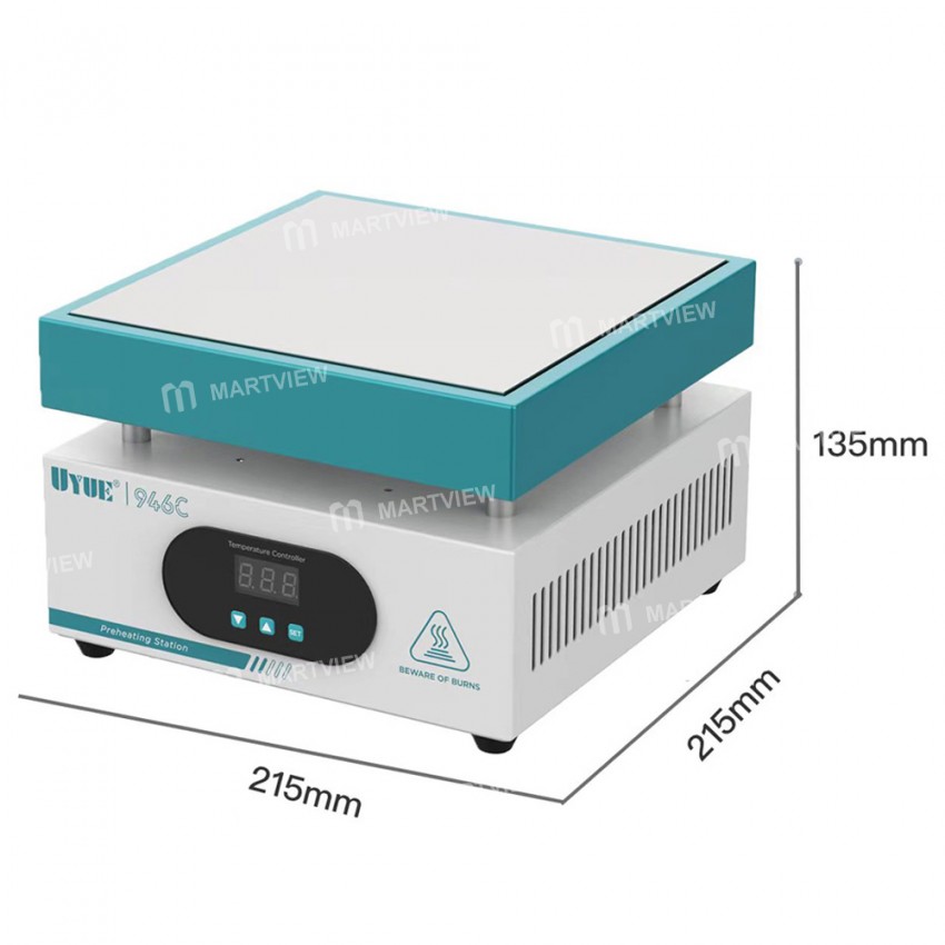 uyue 946c-digital-display-maintenance-preheating-platform-for-pcb-heating-and-lcd-screen-separate-3