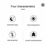 Solnde 852AD+ 2-in-1 Dual Digital Display Hot Air Gun Soldering Station for Motherboard BGA Repair