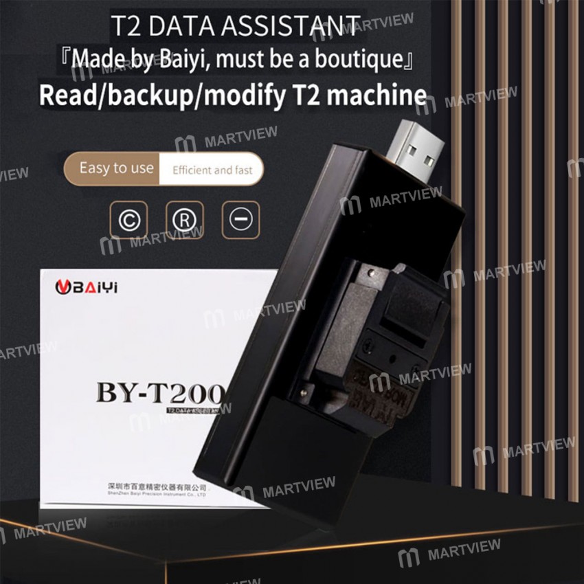 BY-T200 T2 Chip Data Assistant Backup Read Write Changing Number for Macbook
