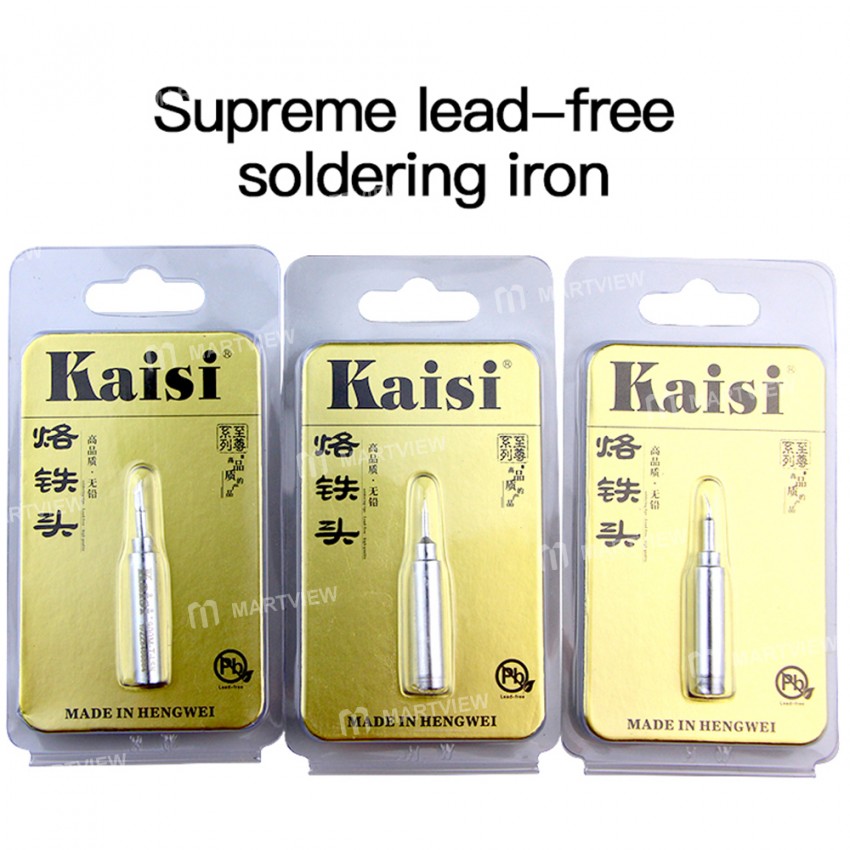 Kaisi T-LSB / T-LSK / T-LIS Lead-Free Solder Iron Tips for 936 Soldering Station