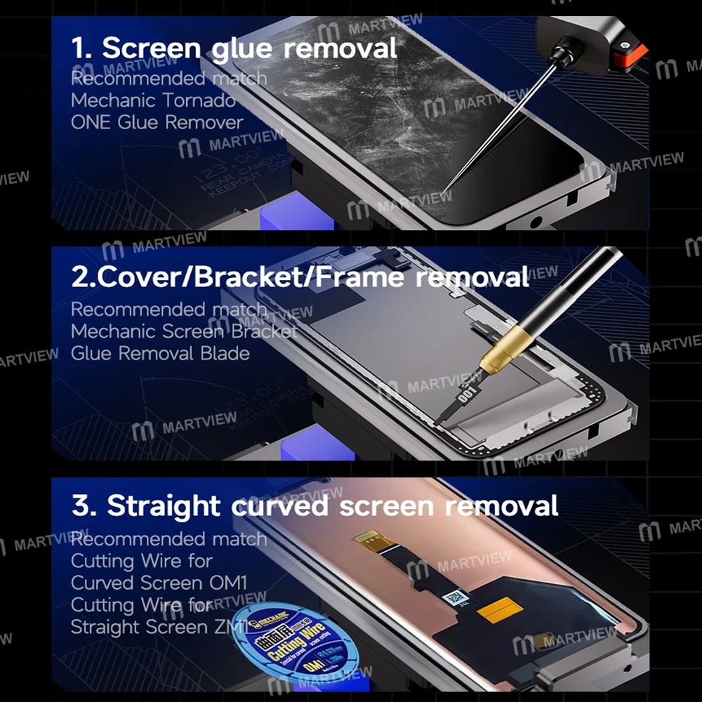 mechanic elite-one-360-rotating-cell-phone-lcd-screen-separate-machine-built-in-vacuum-pump-4