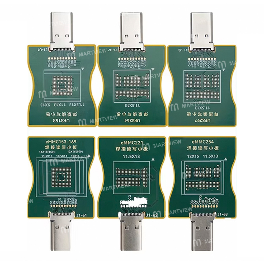 jcid ufs-emmc-soldered-read-write-test-board-used-for-jcid-u70-isp-rw-module-9