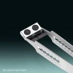 2uul tw21-tw22-non-magnetic-stainless-stencil-tweezers-with-holes-for-mobile-phone-repair-10