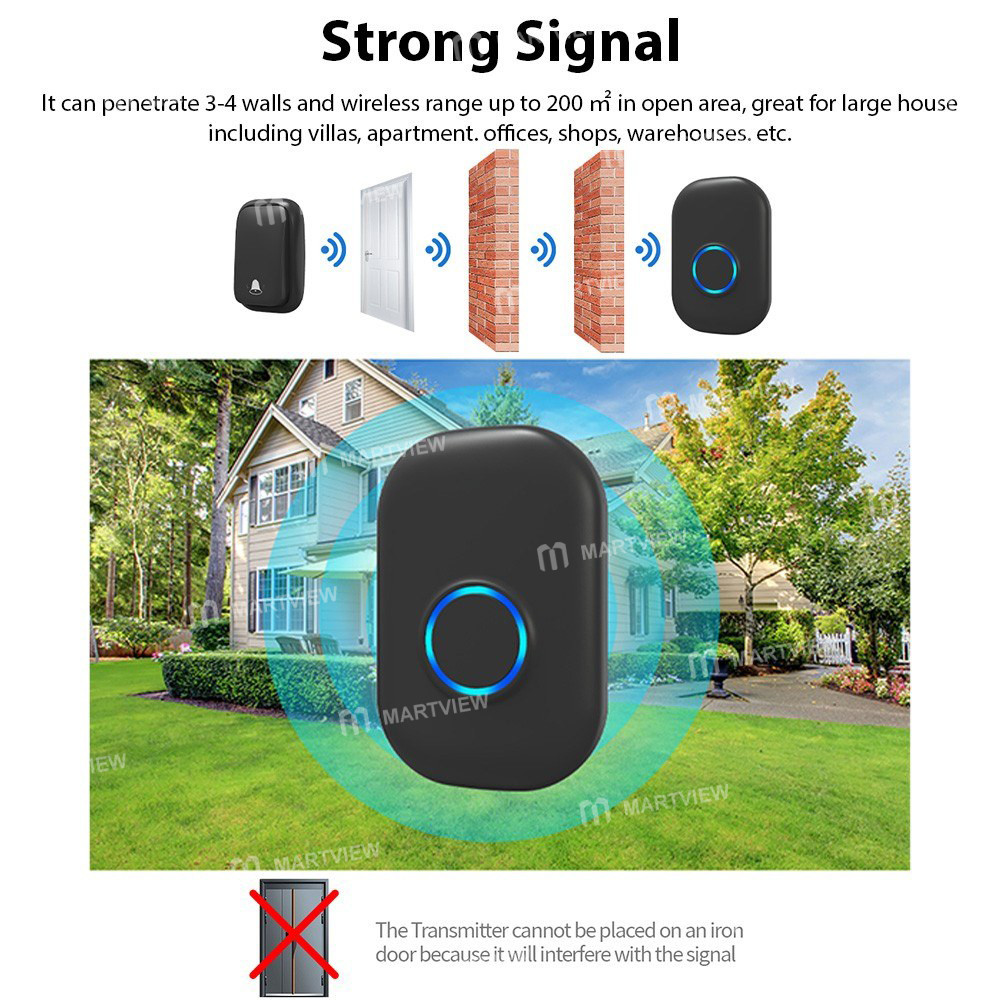 wireless door-bell-ip44-waterproof-doorbell-chime-kit-5