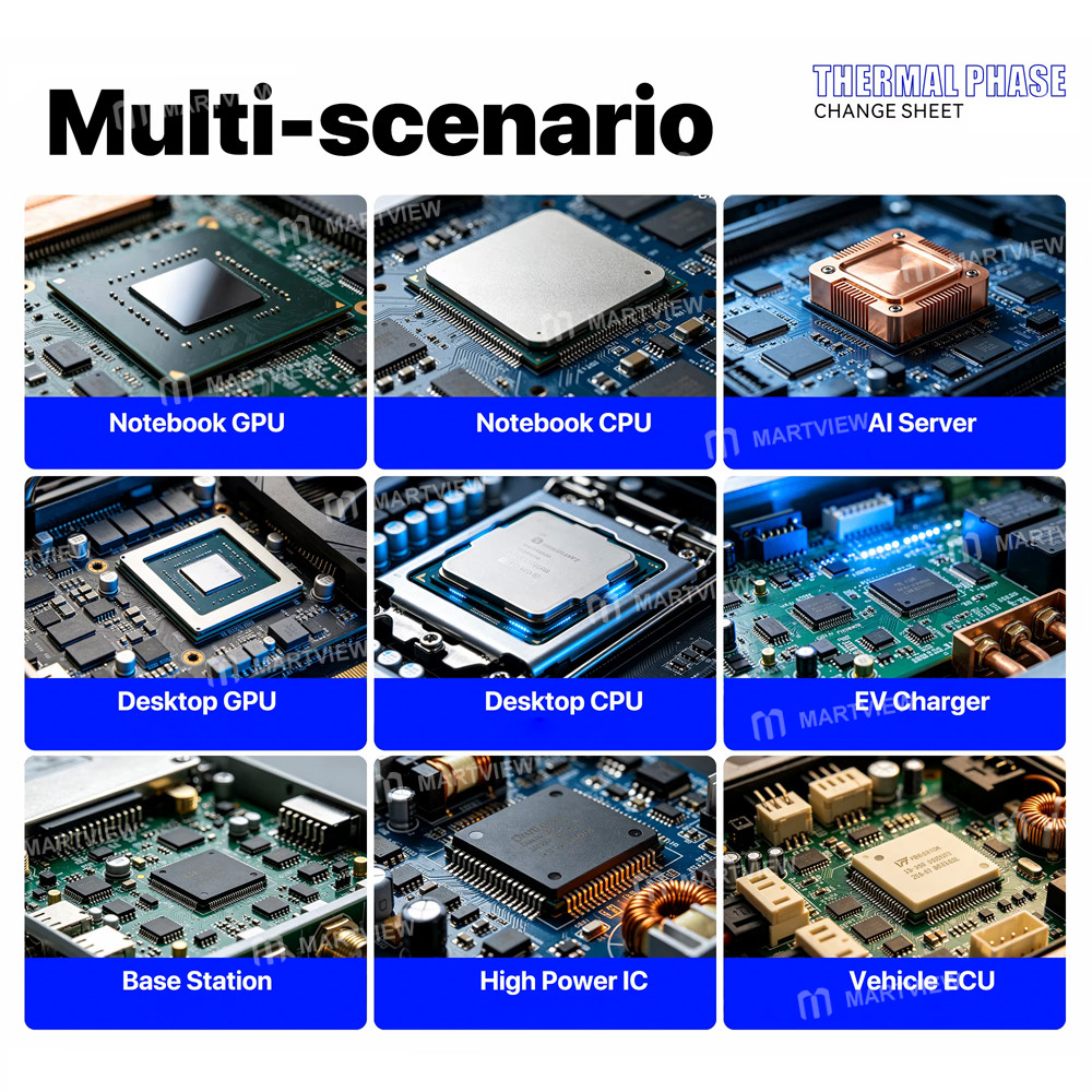 mechanic d7950-multiple-sizes-phase-change-thermal-change-sheet-for-desktop-notebook-server-cpu-gpu-