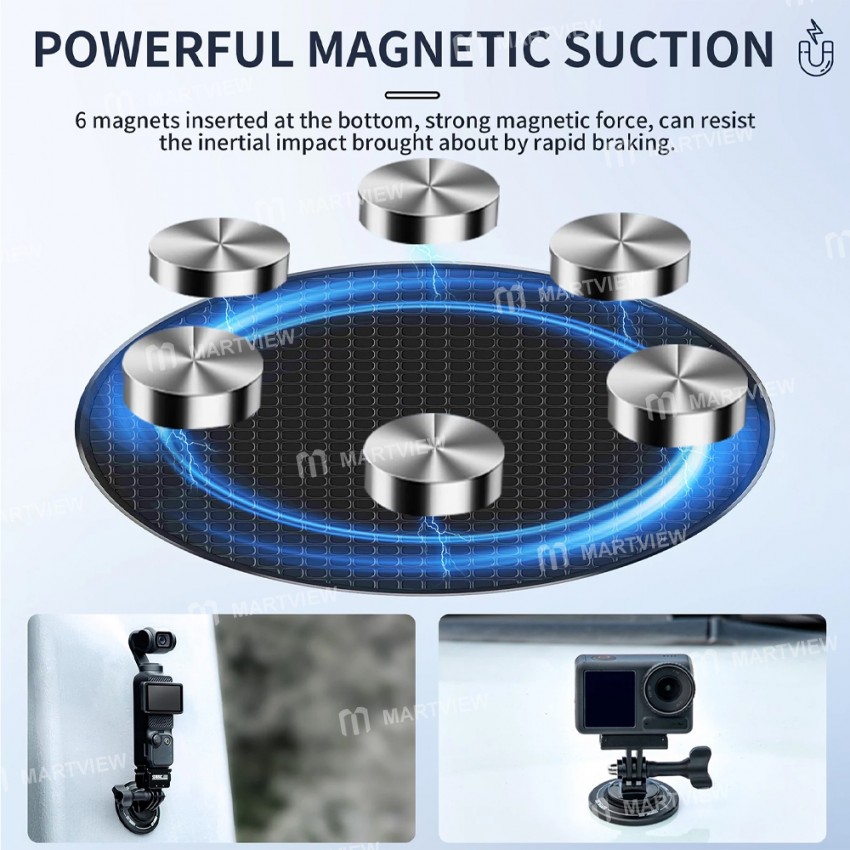 startrc magnetic-mount-bracket-base-for-gopro-hero-dji-pocket-insta360-11