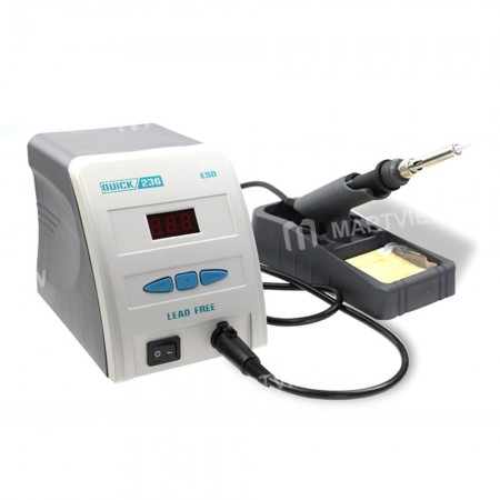 Quick 236 Anti-static Lead-Free Soldering Iron Station
