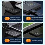 Maiwo K2568KPA 2.5-inch SATA III to USB 3.0 Max 2TB Password Locked Hard Drive Enclosure