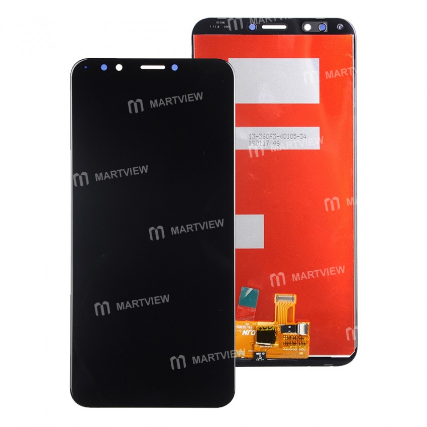 LCD Display Touch Screen Digitizer Assembly Replacement for Huawei Y7 2018 - Black