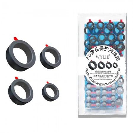 Wylie Universal 3D Camera Protective Sponge Pad for Front / Rear Cameras - 70Pcs