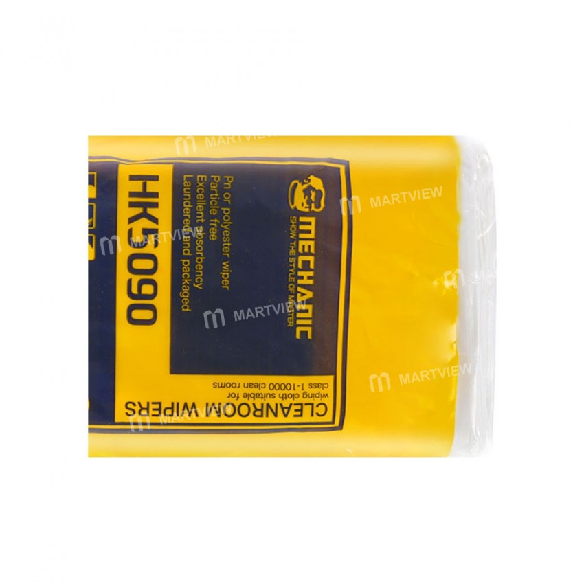 Mechanic HK5090 High-Quality Touch Screen Cleanroom Wipers Microfiber Anti Static Non Dust Cloth for