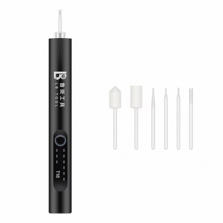 LB TOOL T18 Speed Adjustable Intelligent Electric Grinding Pen with 7Pcs Grinding Heads