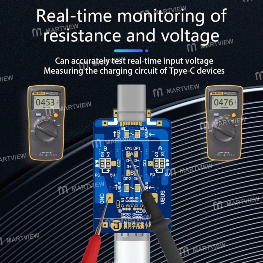 jitongxue bl-804-type-c-interface-tail-insertion-detection-board-for-lock-the-charging-fault-point-2