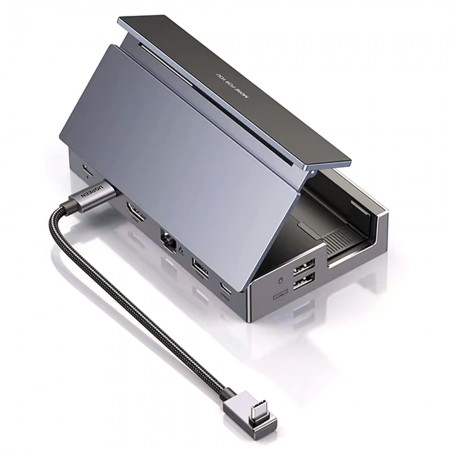 Ugreen 9-in-1 Type-C to 4K HDMI PD 100W Handheld Gamer & Mobile Phone Holder Stand Docking Station