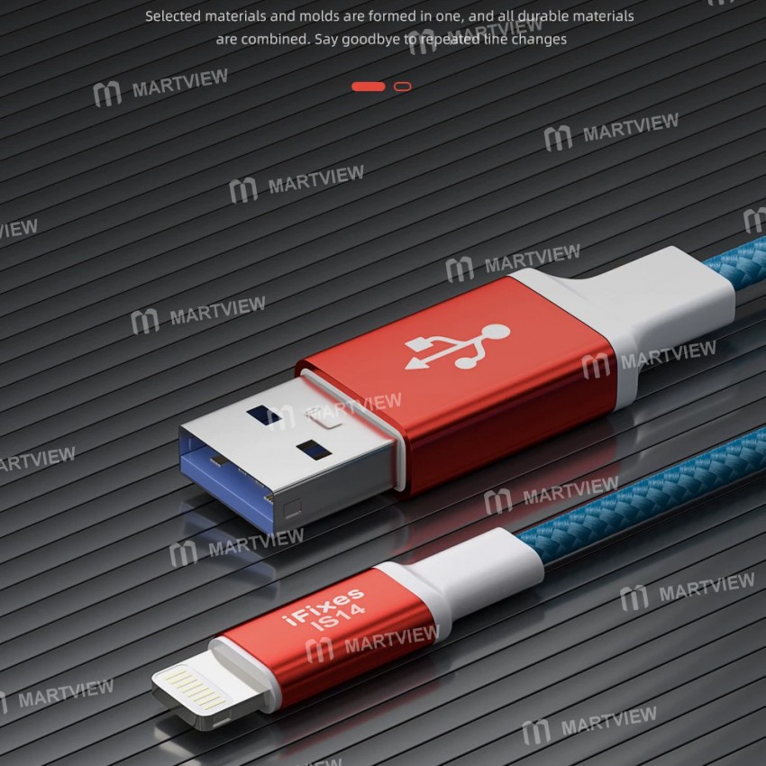 ifixes is14-lightning-to-usb-charging-brush-data-transmission-cable-7
