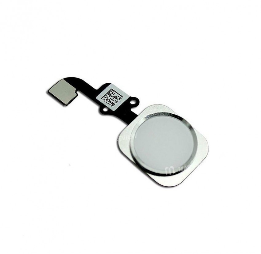 Replacement Home Button With Flex Cable For iPhone 6 Plus - Silver