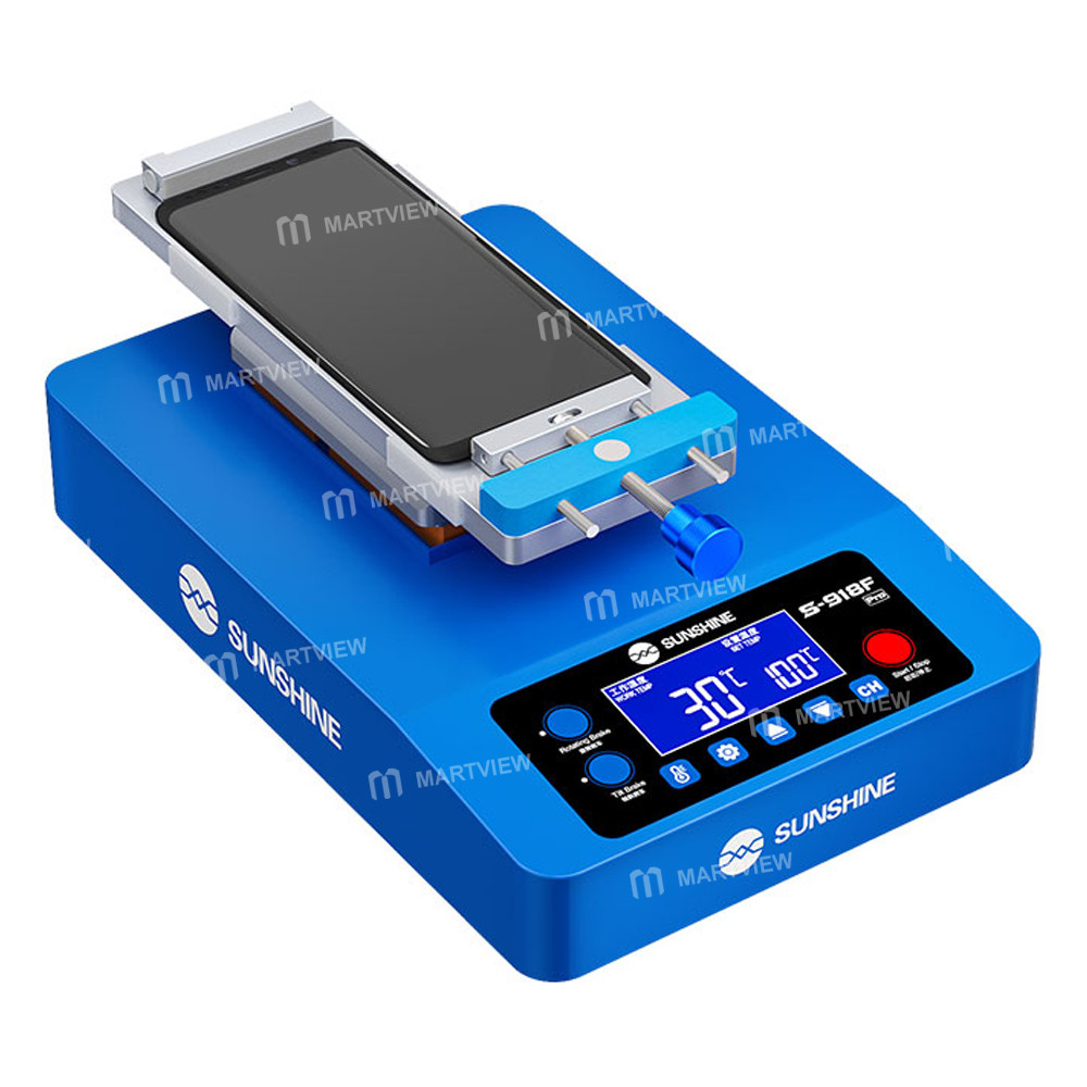 sunshine s-918f-pro-9-inch-strong-silent-noise-reducing-electronic-brake-lcd-screen-heating-separato