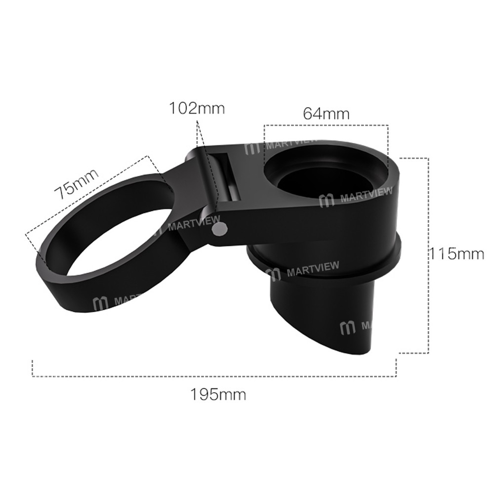 tbk flexible-angle-adjustment-75mm-microscope-head-stand-7
